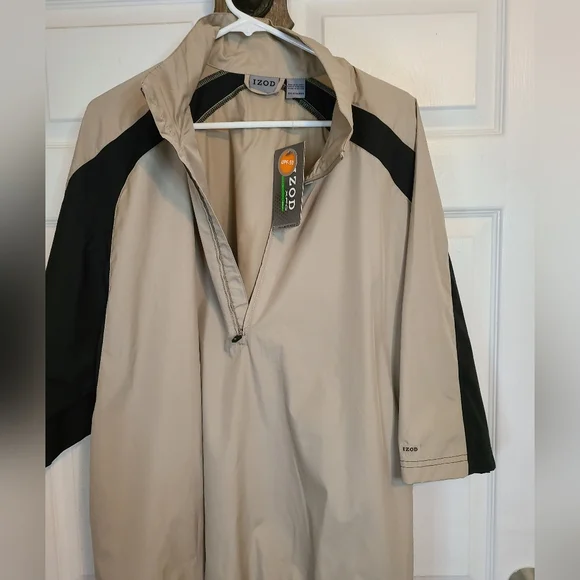 Izod Men's Golf Vest, Size: 2XL Color: Tan